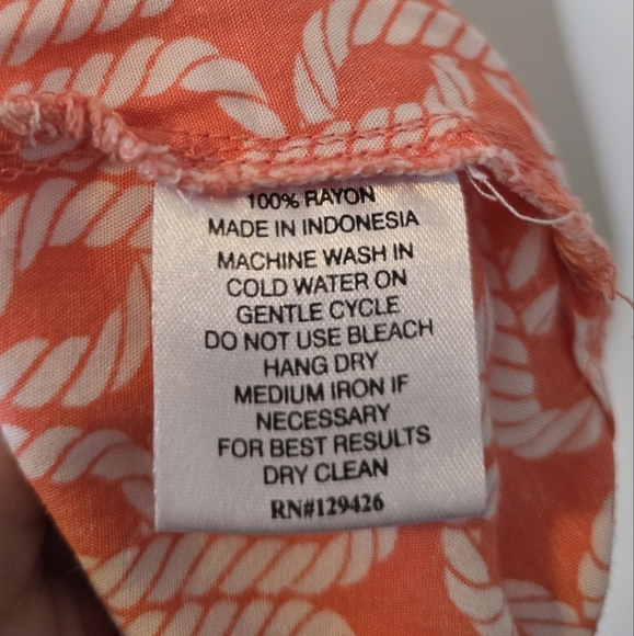 ESCAPADA | Large | Rayon Nautical Rope Print Blouse - Picture 6 of 7